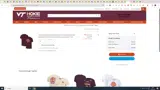 Virginia Tech Athletics coupon verification screenshot