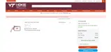 Virginia Tech Athletics coupon verification screenshot
