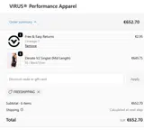 FREESHIPPING coupon verification screenshot