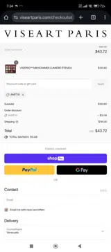 AMIT10 coupon verification screenshot