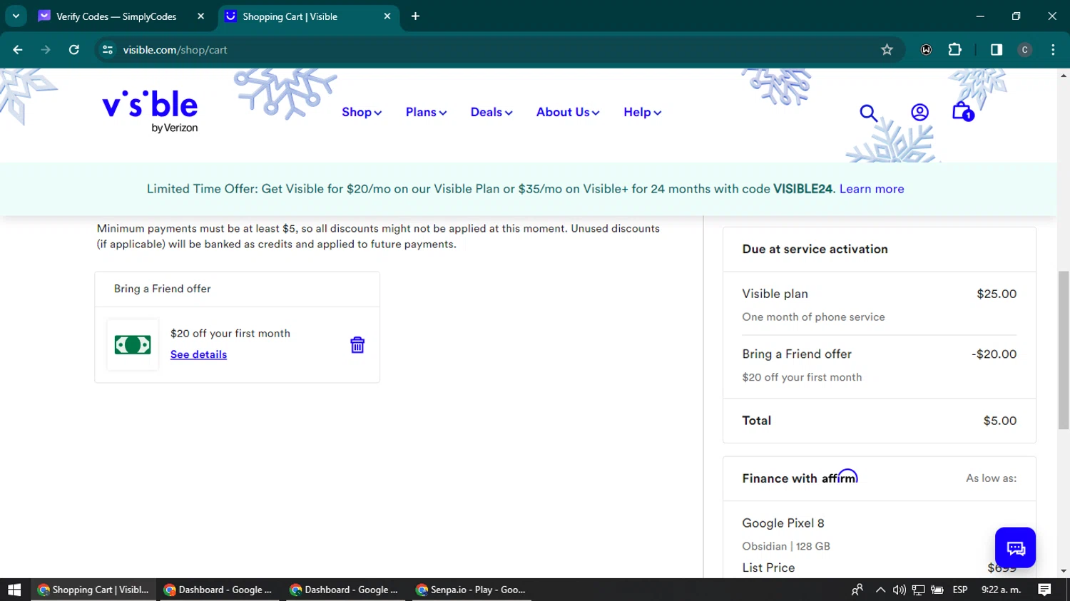 Visible Promo Codes 20 Off January 2024
