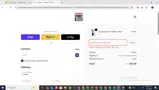VS2028 coupon verification screenshot