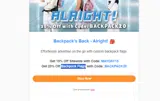 BACKPACK20 coupon verification screenshot