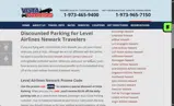 Vista Parking coupon verification screenshot