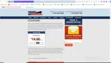 Vista Parking coupon verification screenshot