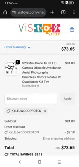 KYLEJWOODPROTON coupon verification screenshot