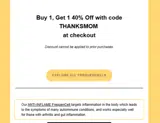 THANKSMOM coupon verification screenshot