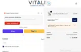 Vitali SkinCare coupon verification screenshot