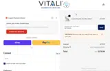 Vitali SkinCare coupon verification screenshot