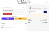 Vitali SkinCare coupon verification screenshot