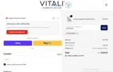 Vitali SkinCare coupon verification screenshot
