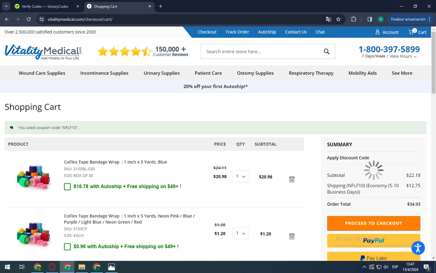 Vitality Medical Promo Codes 20 Off April 2024