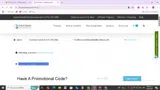 WELCOME10 coupon verification screenshot