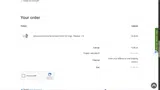 WELCOME10 coupon verification screenshot