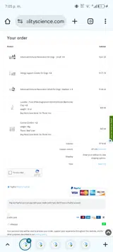 INSTA10 coupon verification screenshot