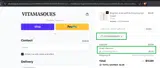 VITAMASQSNK15 coupon verification screenshot