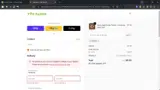 VITE10 coupon verification screenshot