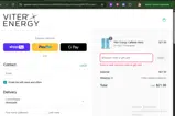 VITER10 coupon verification screenshot