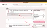 Vivantis coupon verification screenshot