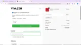 Vivazen coupon verification screenshot