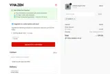 Vivazen coupon verification screenshot