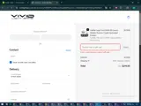 VIVID20 coupon verification screenshot