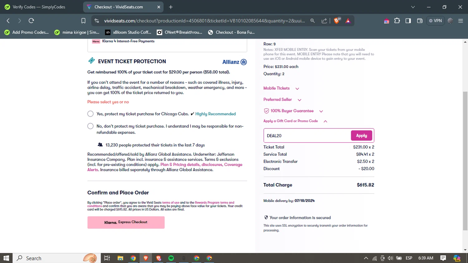 Vivid Seats Promo Codes 20 Off Coupons in August 2024 SimplyCodes