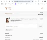 Vivien Beauty coupon verification screenshot