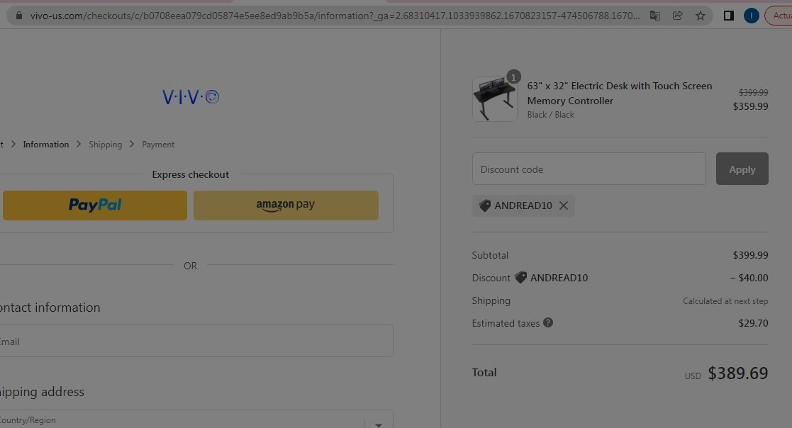 VIVO Promo Codes 20 Off June 2024