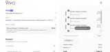 vivo10% coupon verification screenshot