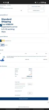 VIVOHOME coupon verification screenshot