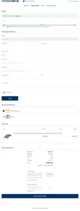 VIVOHOME coupon verification screenshot