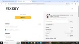 VIXERY10% coupon verification screenshot