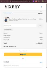 Vixery579 coupon verification screenshot