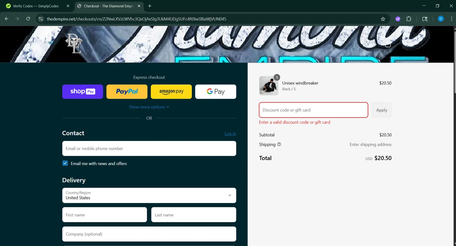 Vizcaya Museum & Gardens discount code screenshot showing code MuseumMonthsBOGO applied at Vizcaya Museum & Gardens checkout page. Uploaded by SimplyCodes community member GoldChaser6627 on Jun 8, 2025