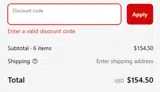 Vizcaya Swimwear coupon verification screenshot