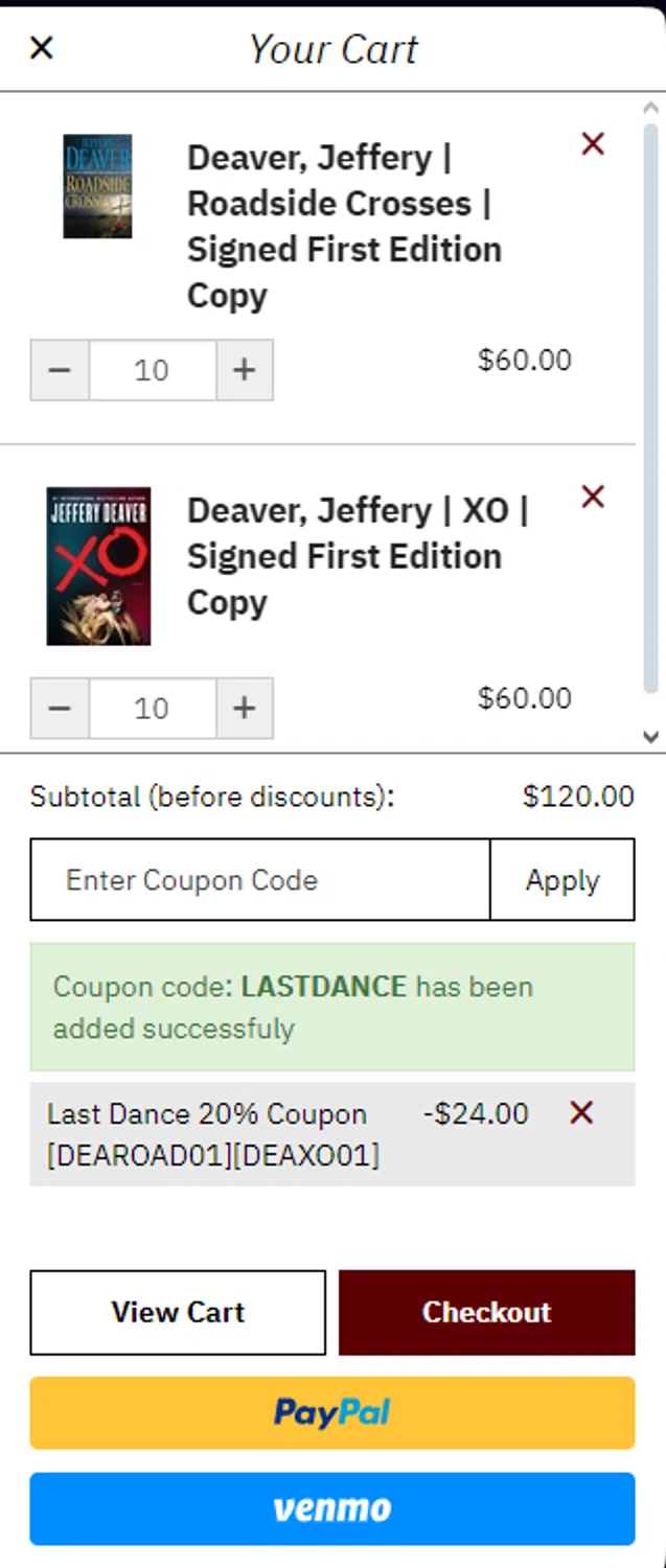 VJ Books checkout page showing VJ Books coupon code box | Screenshot taken by SimplyCodes community member on May 17, 2024