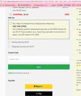 LITE15 coupon verification screenshot