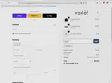 Voilà Pets coupon verification screenshot