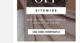 EVERYDAY15 coupon verification screenshot