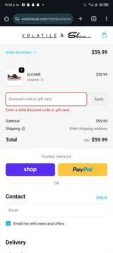 BF25 coupon verification screenshot