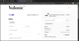Volonic coupon verification screenshot