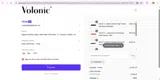 Volonic coupon verification screenshot