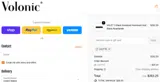Volonic coupon verification screenshot