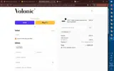 Volonic coupon verification screenshot