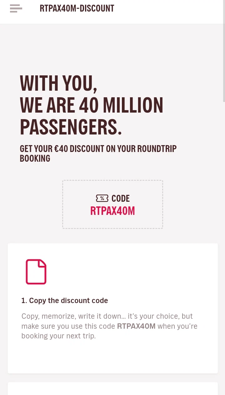 how to use Volotea coupons