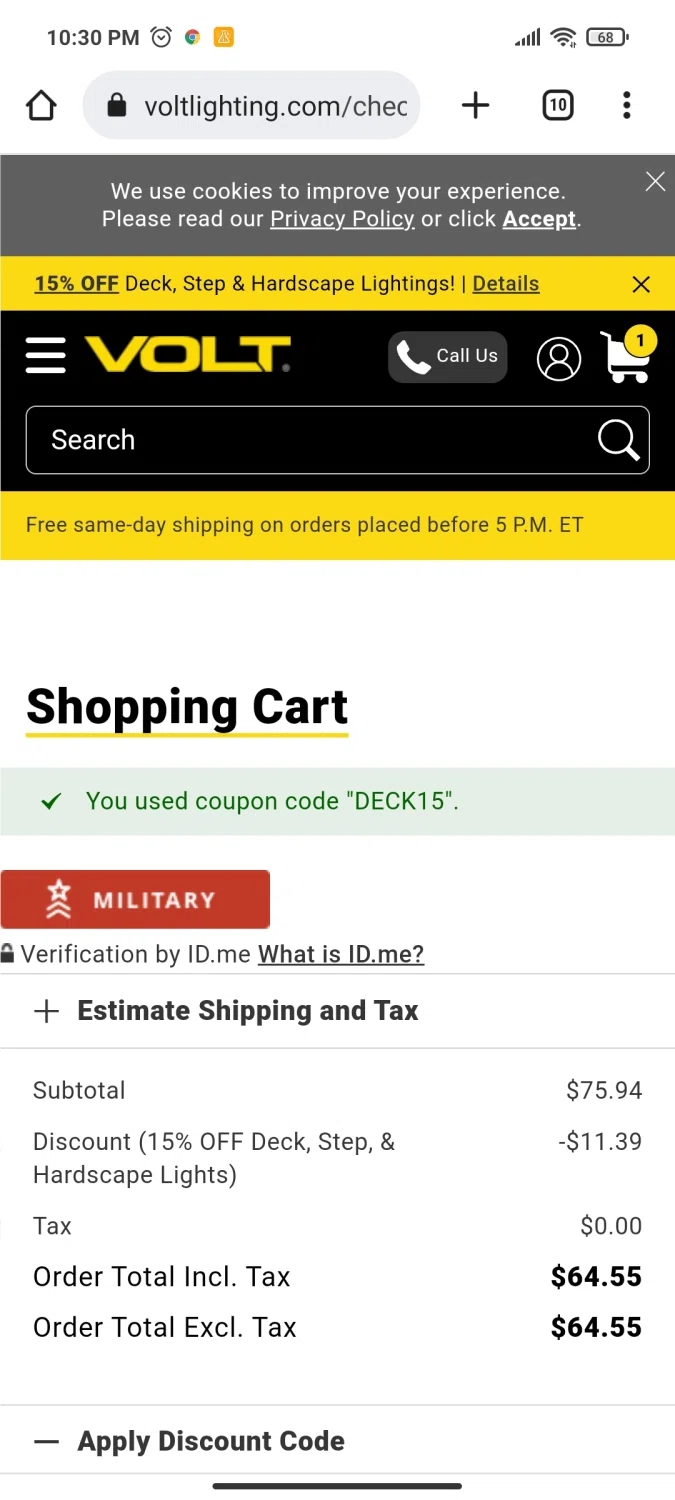 Volt Lighting Discount Codes 10 Off Coupon Codes in August 2024