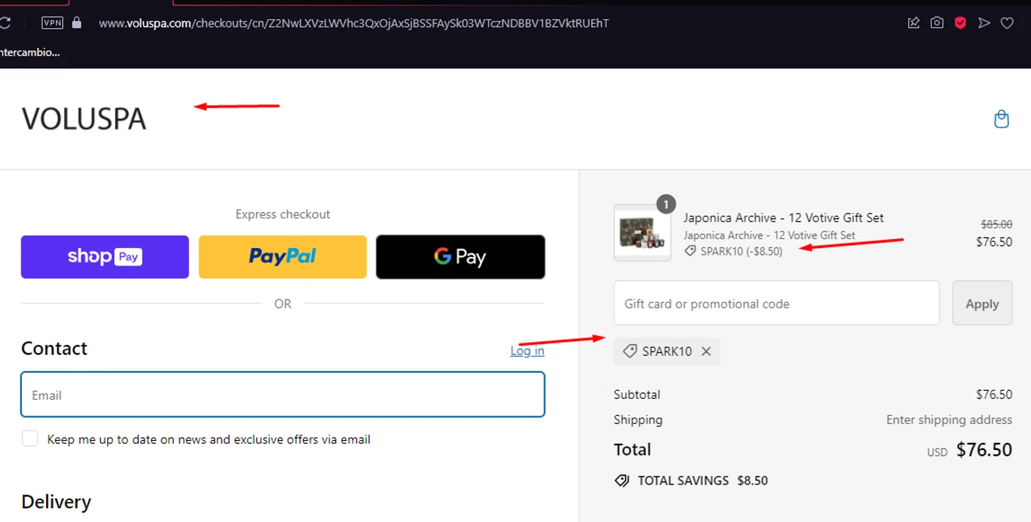 Voluspa Promo Codes 10 Off July 2024