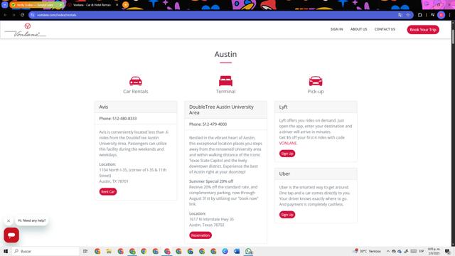 Vonlane checkout page showing Vonlane promo code box | Screenshot taken by SimplyCodes community member on Aug 2, 2025