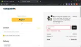 TG20 coupon verification screenshot